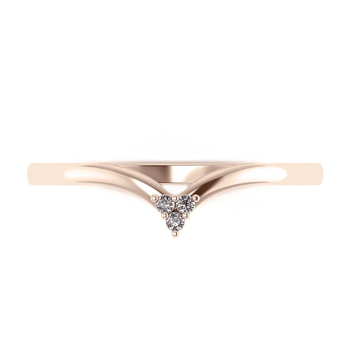 Ariadne | bridal ring set, 6 mm central gemstone - Image 5