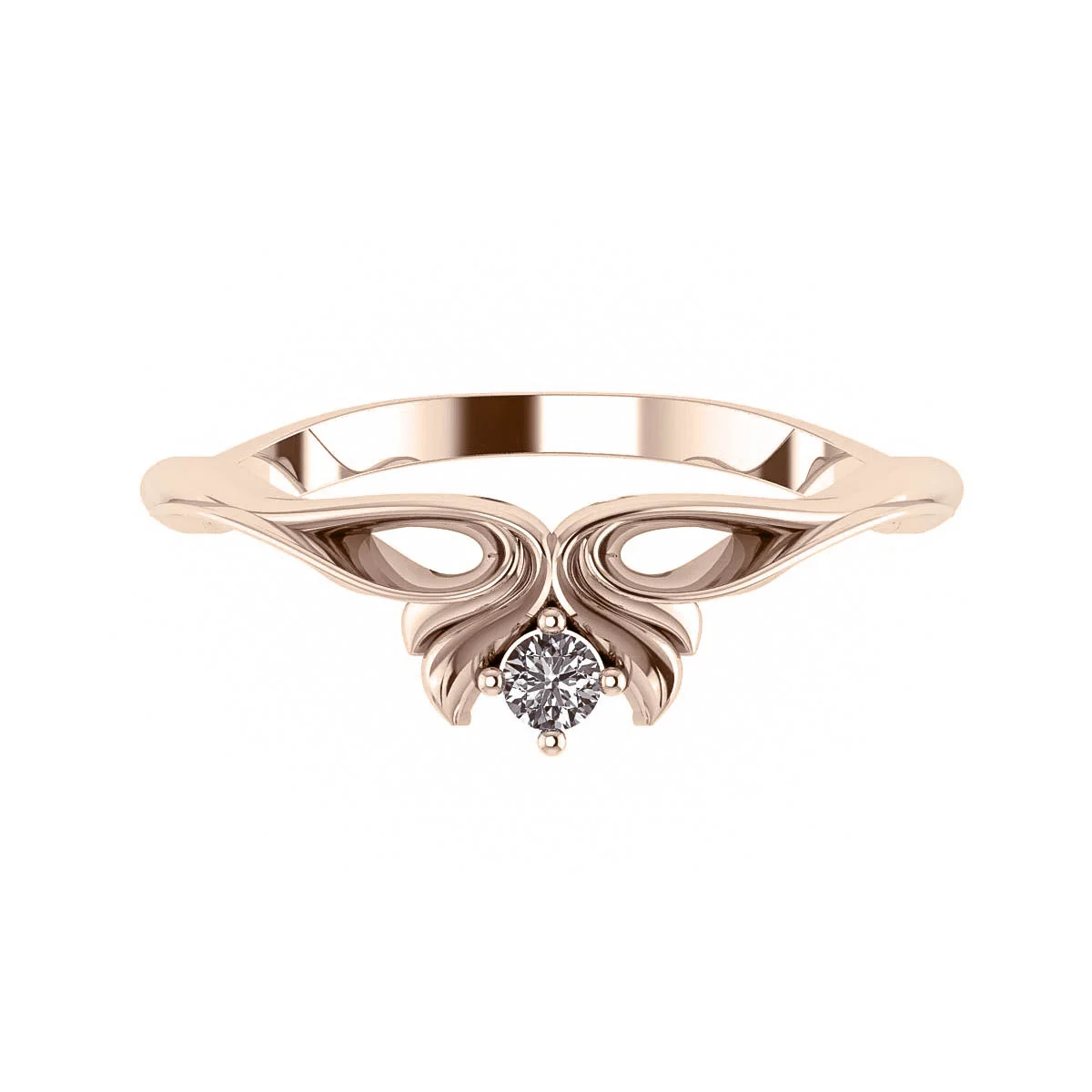 Eloise | custom bridal ring set, marquise-cut 10x5 mm - Image 3
