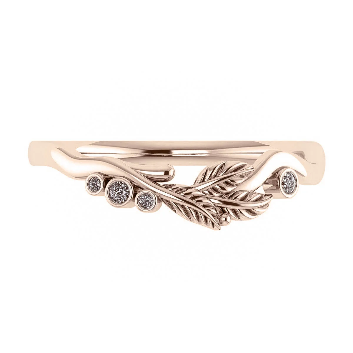 Freesia | Matching wedding band, choose yours - Image 3