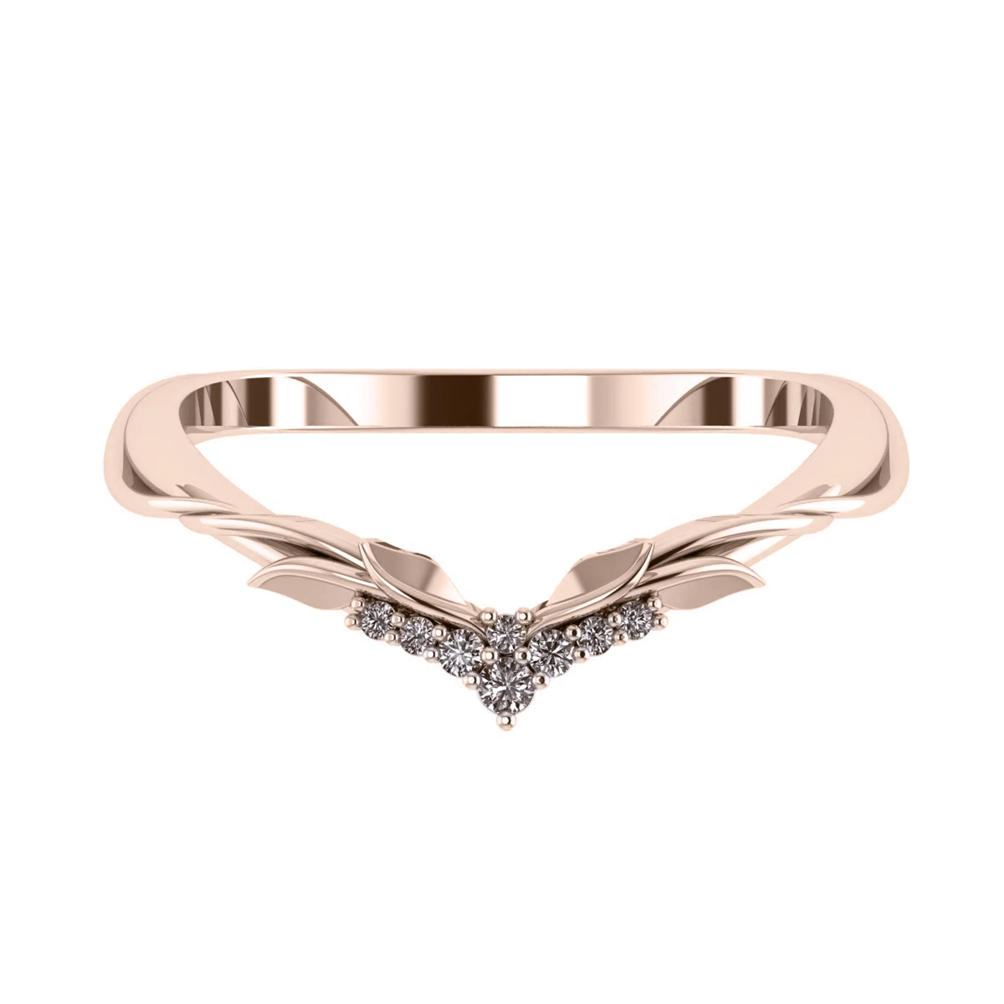 Ikar | custom engagement ring setting, pear cut gemstone 10x7 mm - Image 3