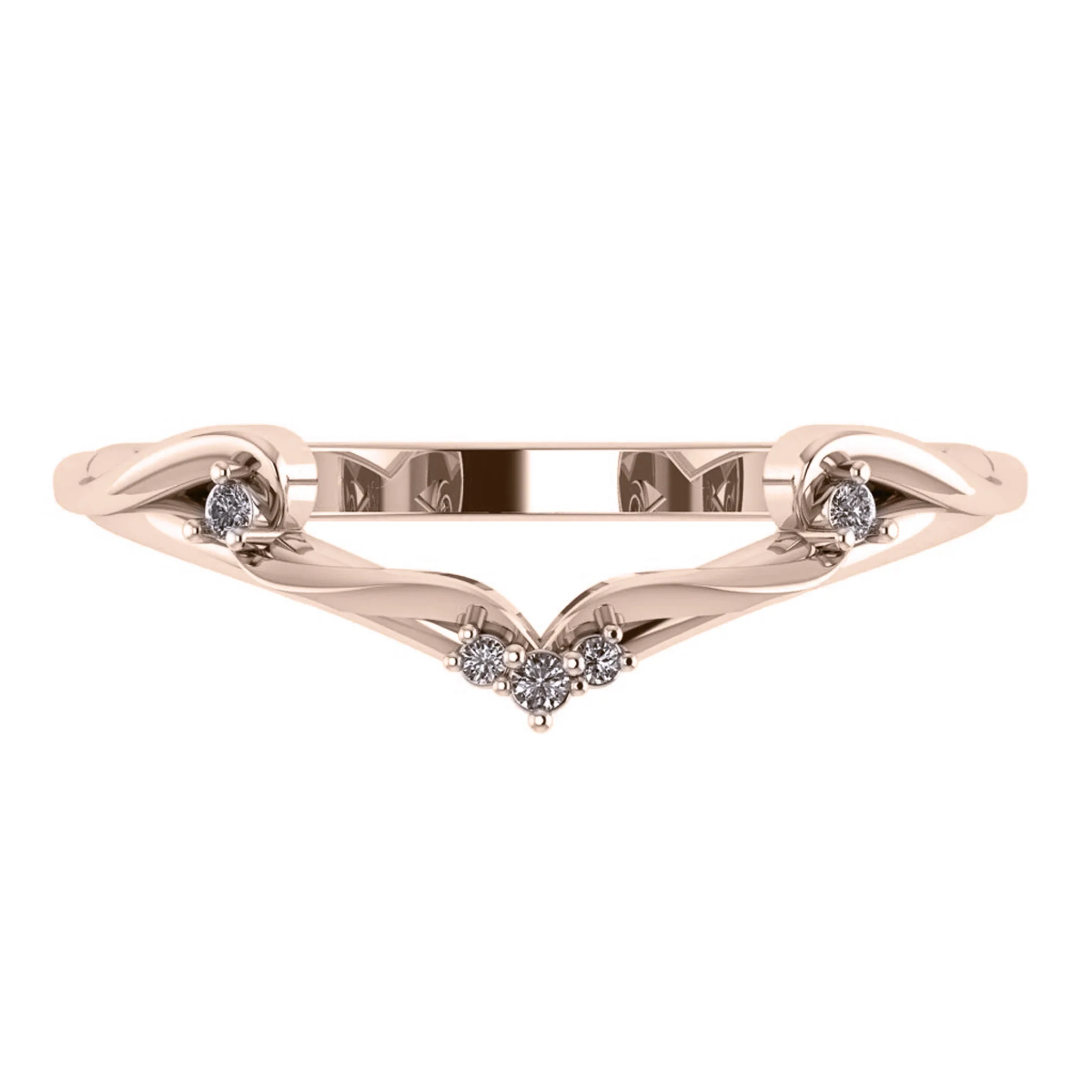 Iris | custom engagement ring setting, marquise cut gemstone 8x4 mm - Image 3