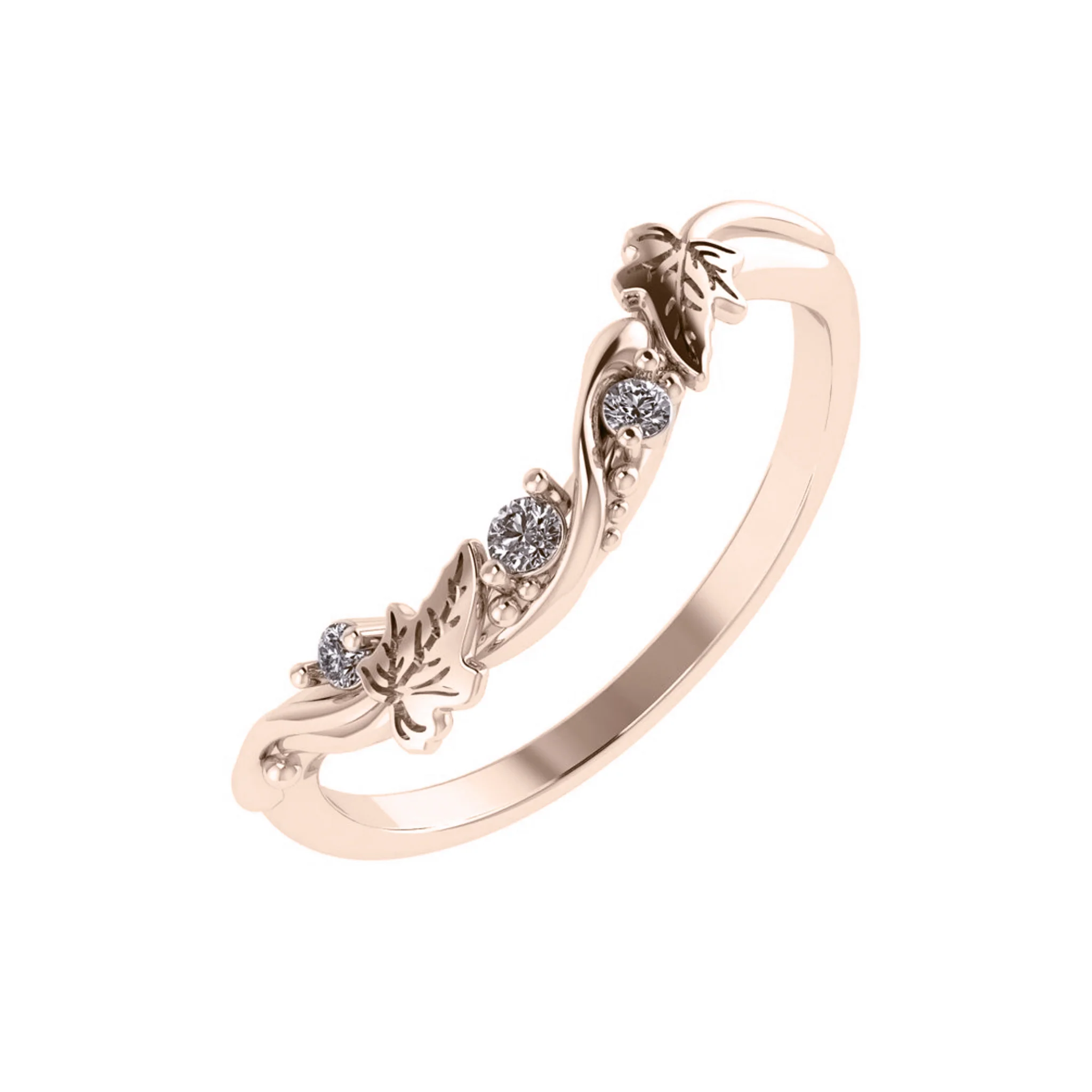 Undina Ivy | matching wedding band - Image 3