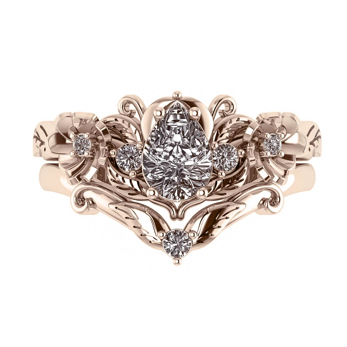 Adelina | matching wedding band, choose yours - Image 5