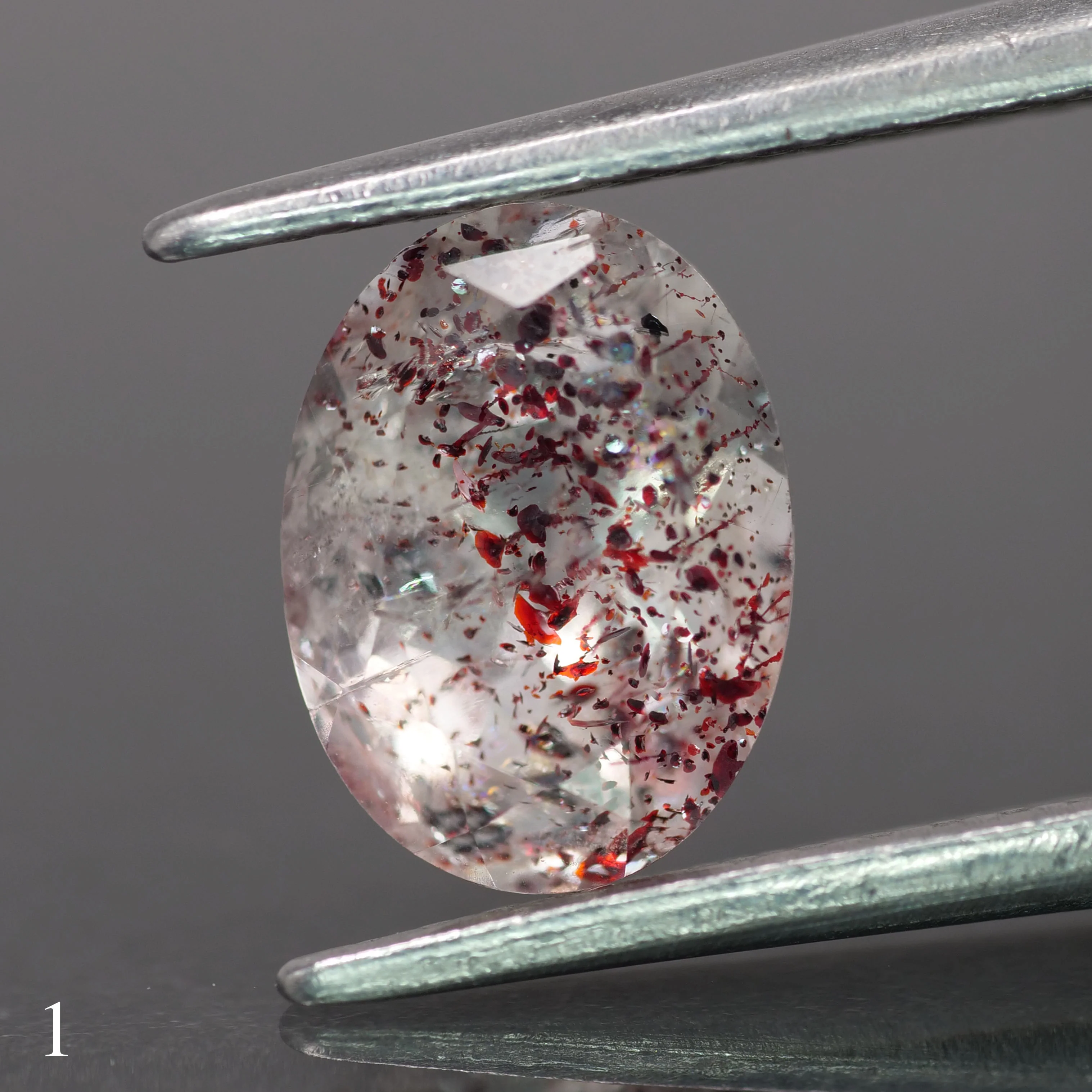 Melody quartz | oval-cut, 8x6mm, 1.2ct - choose yours - Image 2