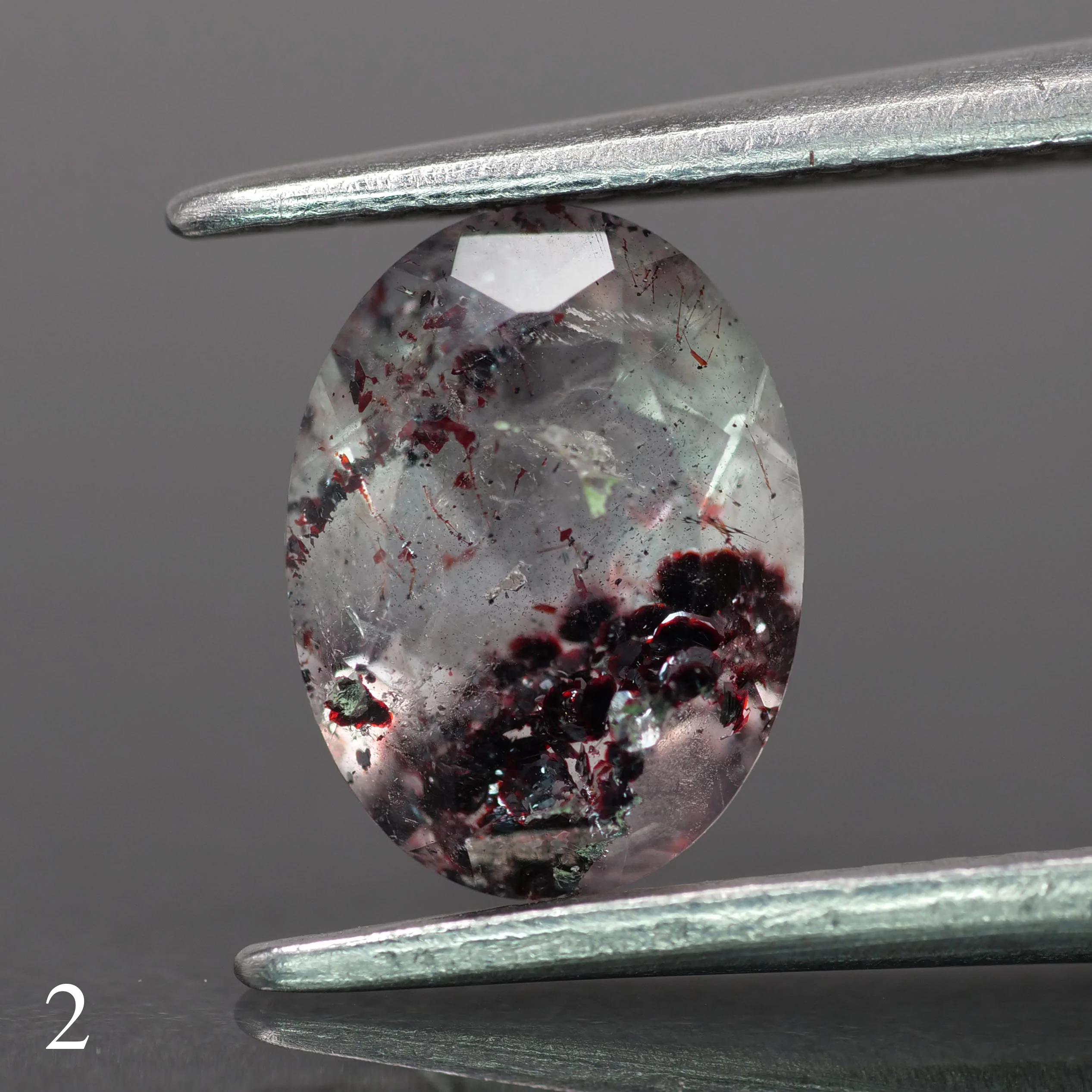 Melody quartz | oval-cut, 8x6mm, 1.2ct - choose yours - Image 3