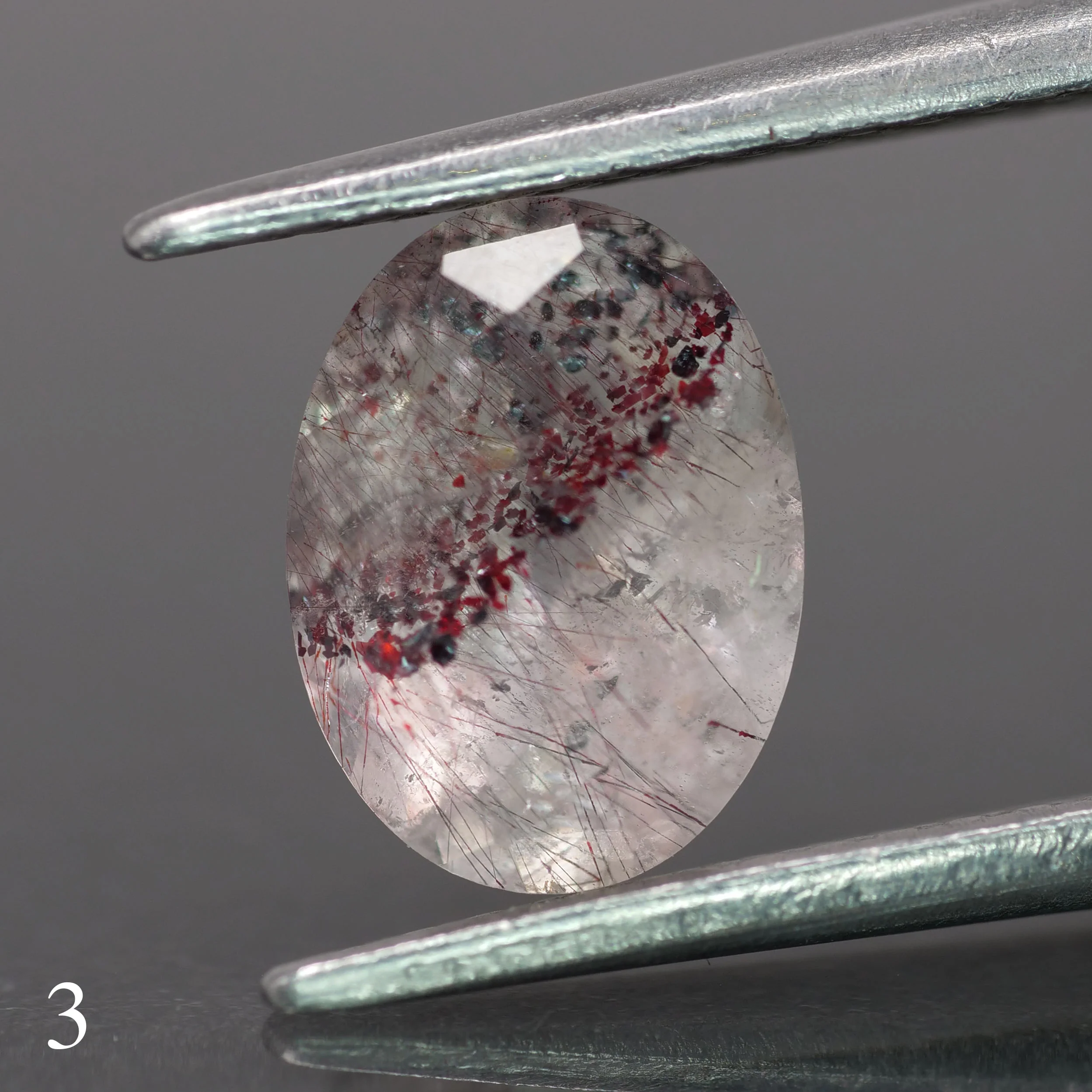 Melody quartz | oval-cut, 8x6mm, 1.2ct - choose yours - Image 4