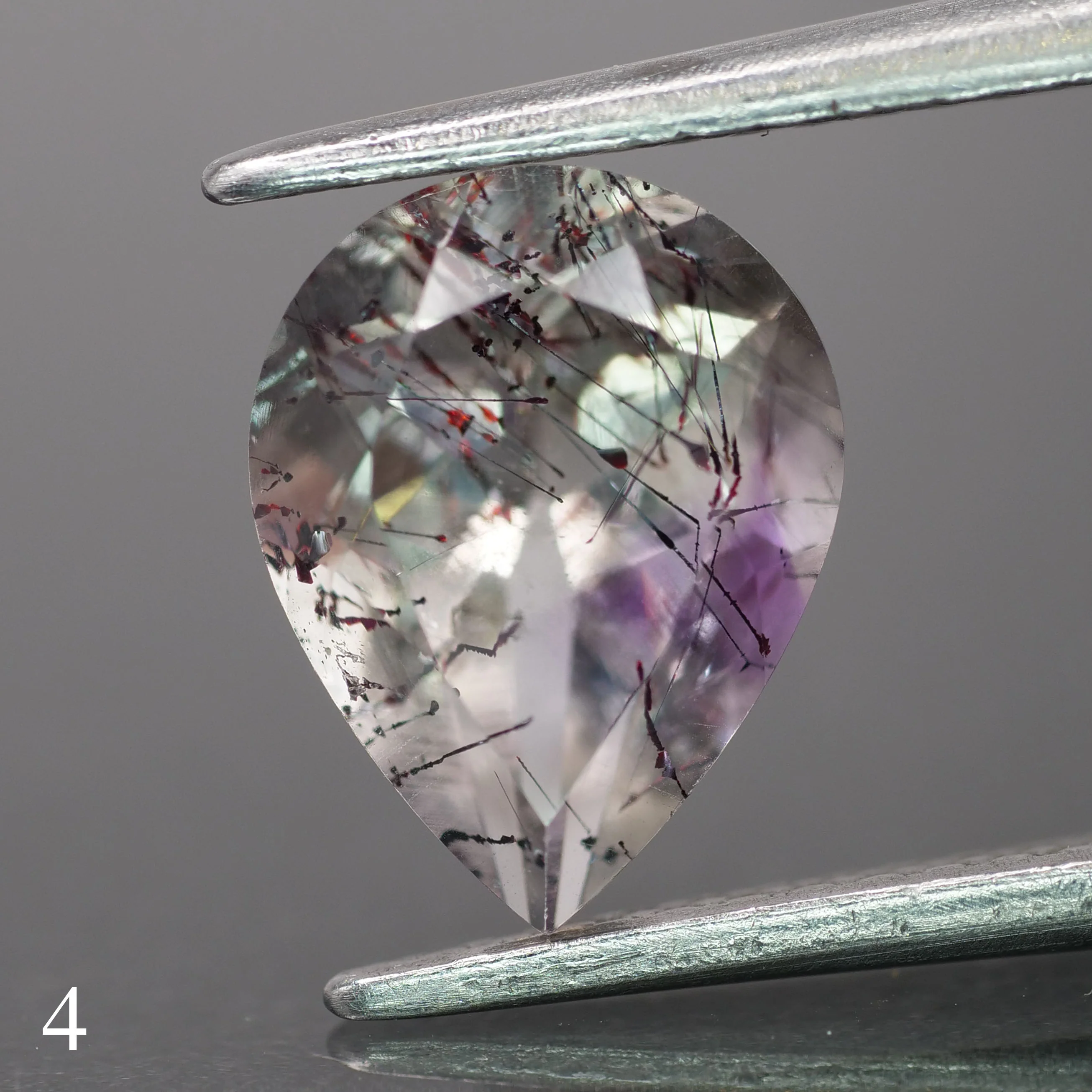 Melody quartz | pear-cut, 9x7mm, 1.3ct - choose yours - Image 5