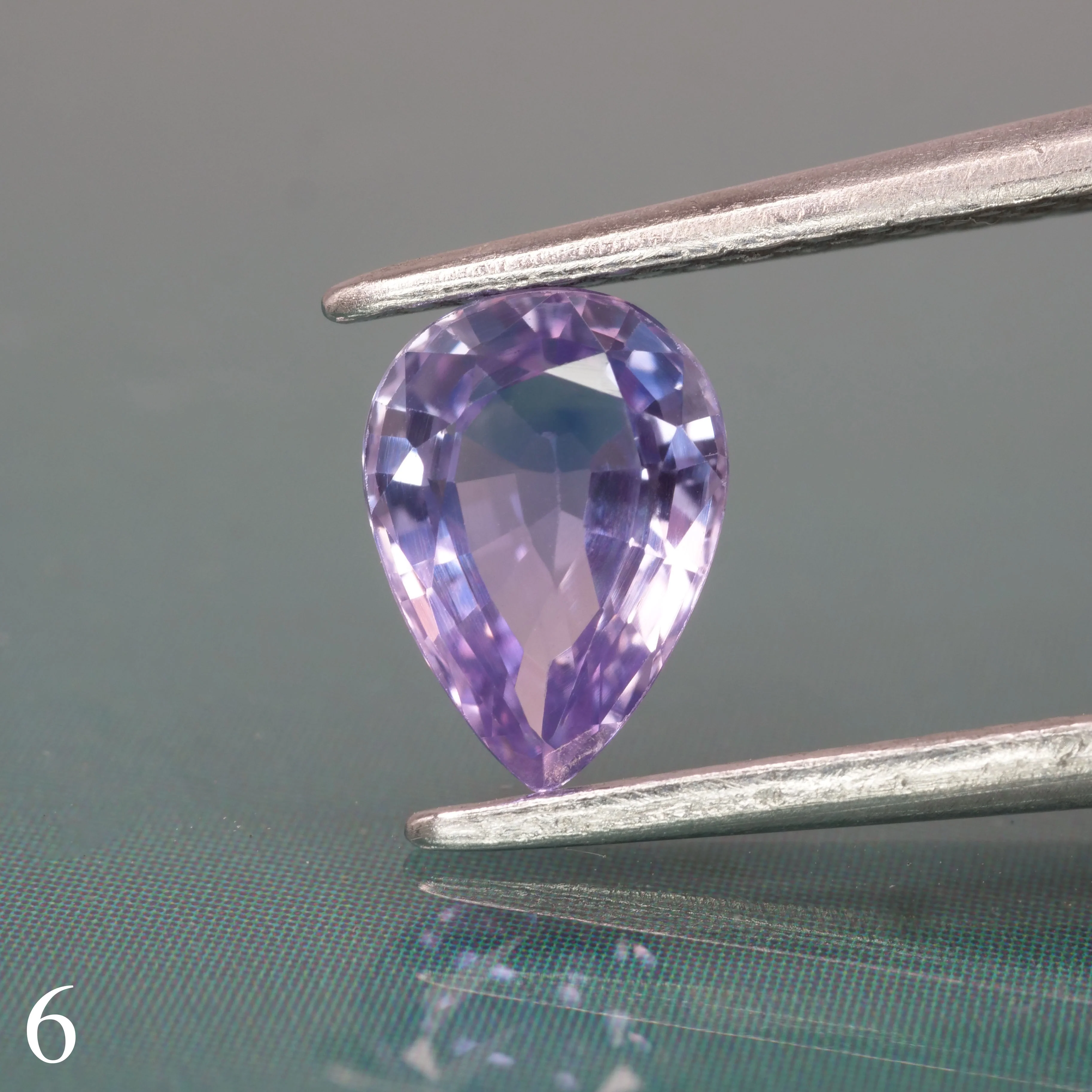 Unique purple sapphire engagement ring with enchanted forest vibes and pink accents / Japanese Maple - Image 10