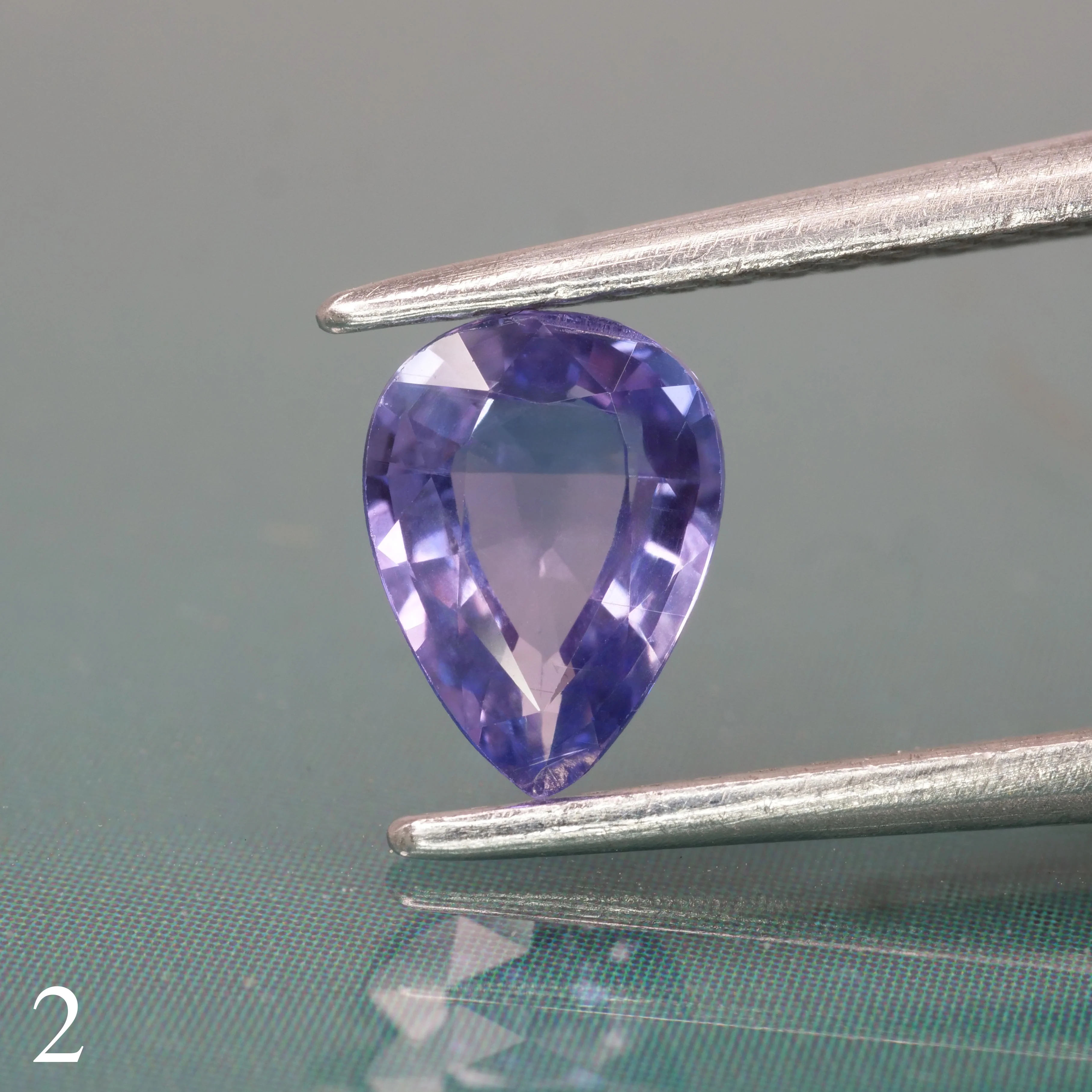 Unique purple sapphire engagement ring with enchanted forest vibes and pink accents / Japanese Maple - Image 8