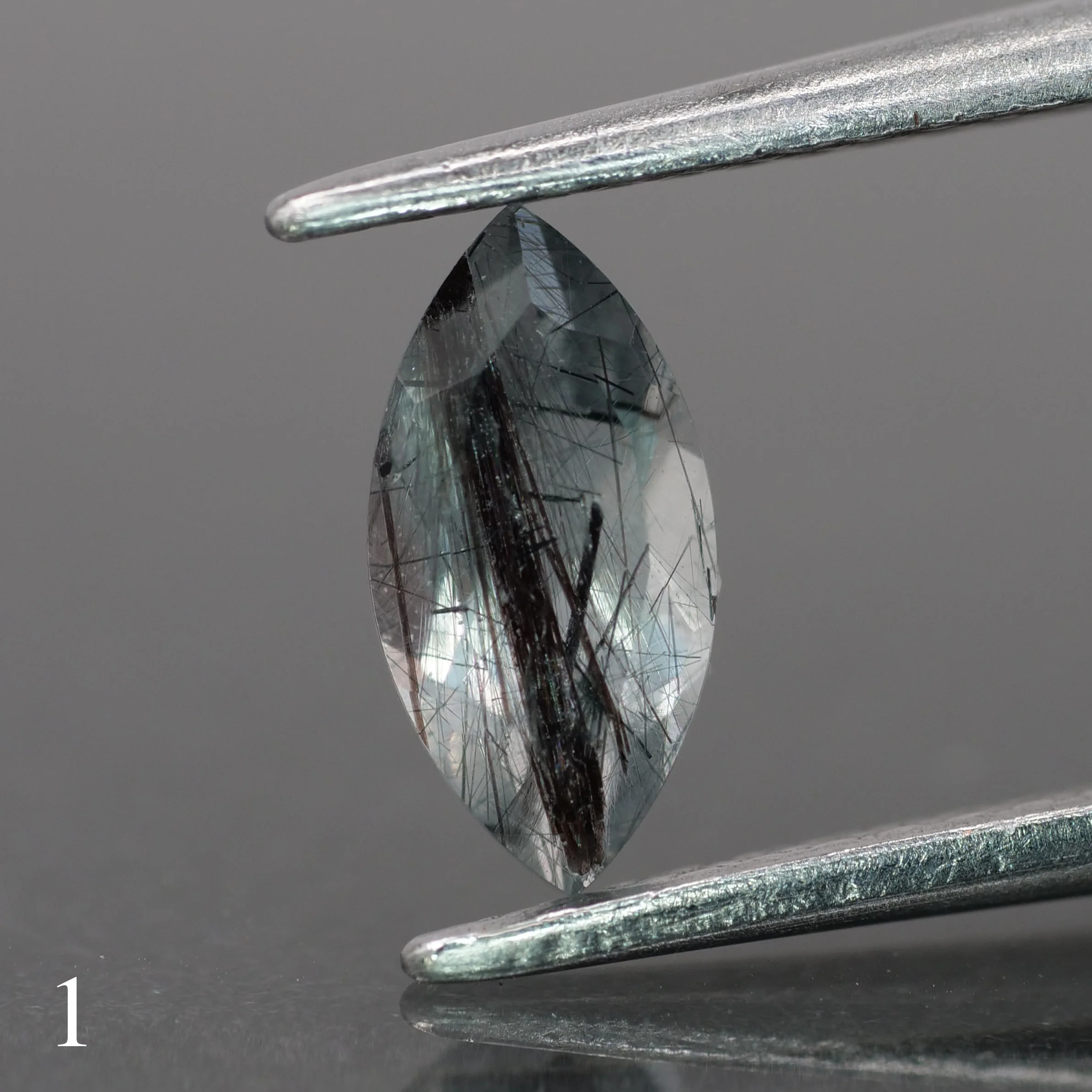 Rutile quartz | marquise-cut, 8x4mm, *0.6ct - choose yours - Image 2