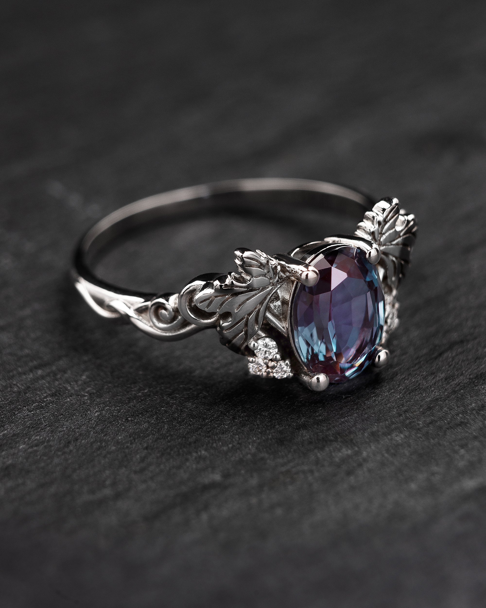 Vineyard | oval cut 8x6mm gemstone setting - Image 8